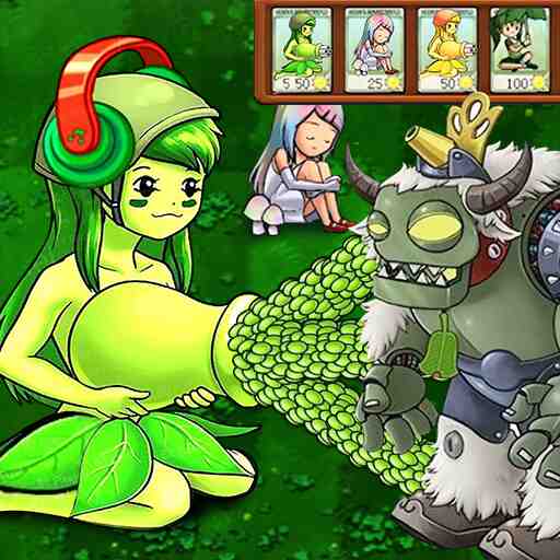 萌娘植物反击战 萌娘植物反击战
