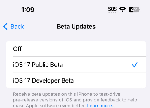 iOS17公测版怎么升级 iOS17 公测版升级教程
